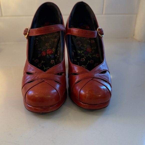 S.R.O. d’miguel Mary Jane Women's Vintage Retro Heels - Picture 9 of 16